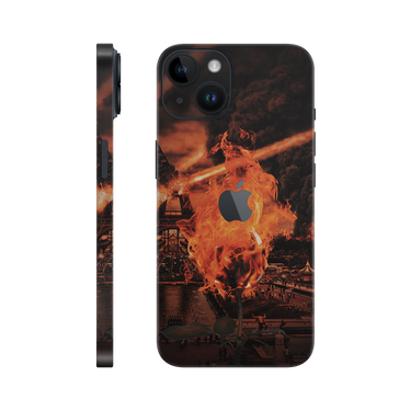 iPhone 14 Full Wrap Fire City