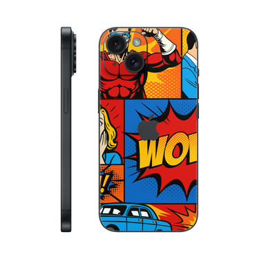 iPhone 15 Back Only Comic Book