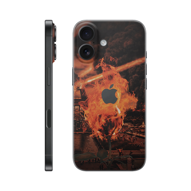 iPhone 16 Back Only Fire City