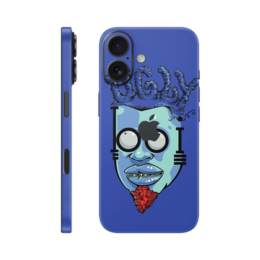Iphone 16 Full Wrap Ugly Boi Blue