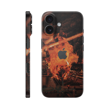 iPhone 16 Full Wrap Fire City