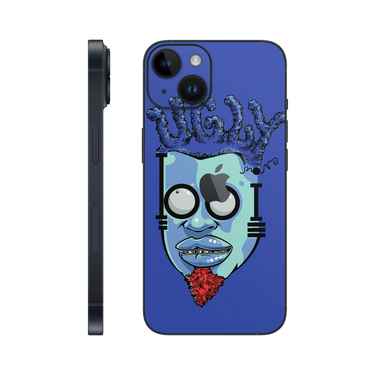 iPhone 14 Ugly Boi Blue back Only