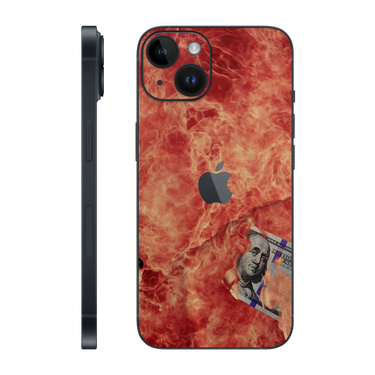 iPhone 14 Plus Back Only 100 Bill Fire