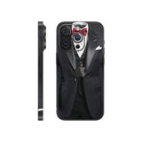 iPhone 14 Pro Full Wrap Blacksuit red bowtie