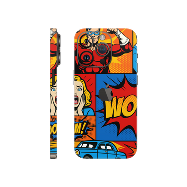 iPhone 14 Pro Full Wrap Comic Book