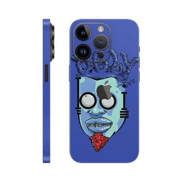 iPhone 14 pro Ugly Boi Blue Full Wrap