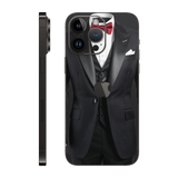 iPhone 14 Pro Max Back Only Blacksuit red bowtie