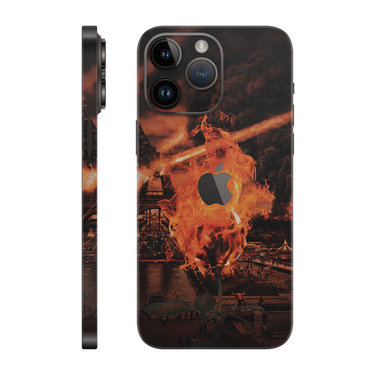 iPhone 14 Pro Max Full Wrap Fire City