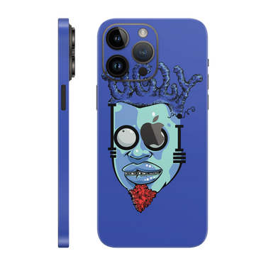 iPhone 14 pro max Ugly Boi Blue Full Wrap