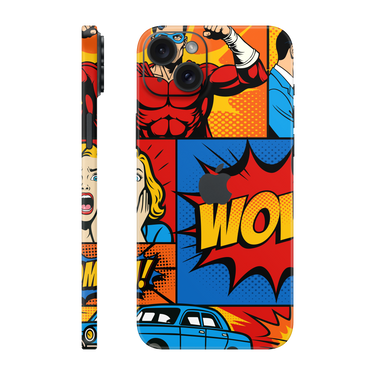 iPhone 15 Plus Full Wrap Comic Book