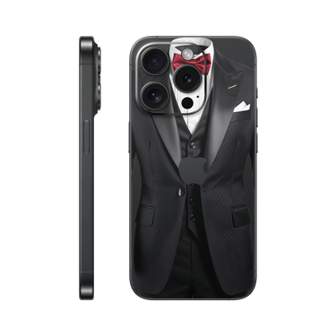 iPhone 15 Pro Back Only Blacksuit