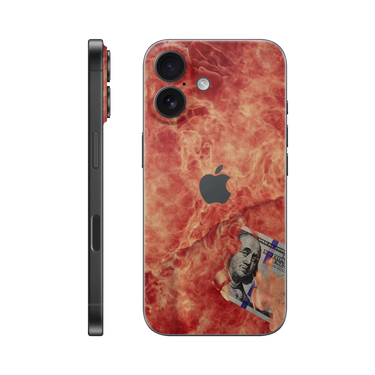 iPhone 16 Back Only 100 Bill Fire