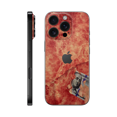 iPhone 16 Pro Back Only 100 Bill Fire