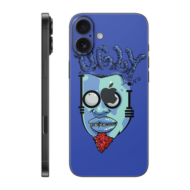 Iphone 16 Plus Back Only Ugly Boi Blue