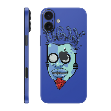 Iphone 16 Plus Full Wrap Ugly Boi Blue