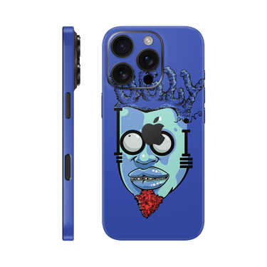 Iphone 16 Pro Full Wrap Ugly Boi Blue